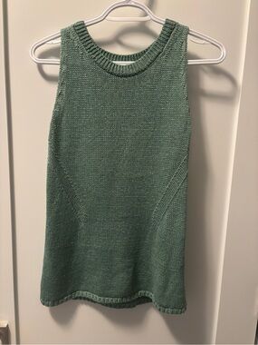 Banana Republic Mint Green Sleeveless Knit Tank